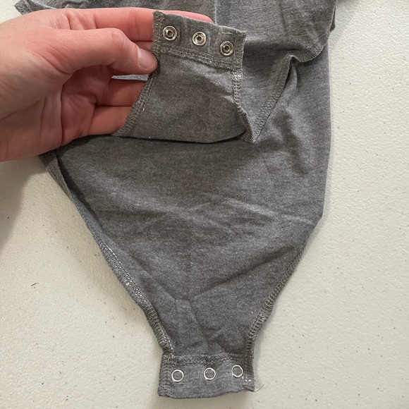 Rare Victoria’s Secret Pink 2017 Set Bodysuit XS & Shorts Small Gray - Picture 7 of 14